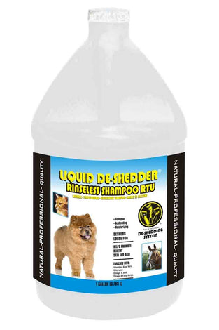 Liquid De-Shedder Rinseless Shampoo