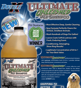 Ultimate Unleashed Pet Shampoo 64:1