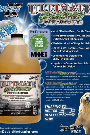 Ultimate Unleashed Pet Shampoo 64:1